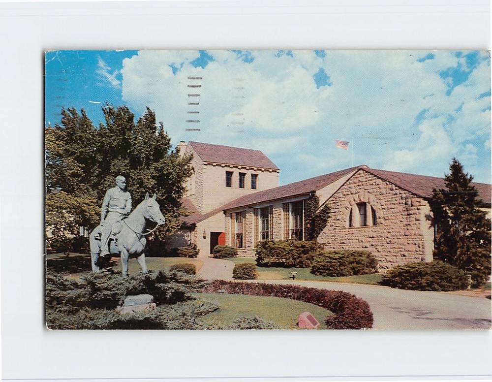 Postcard Will Rogers Museum Claremore Oklahoma USA
