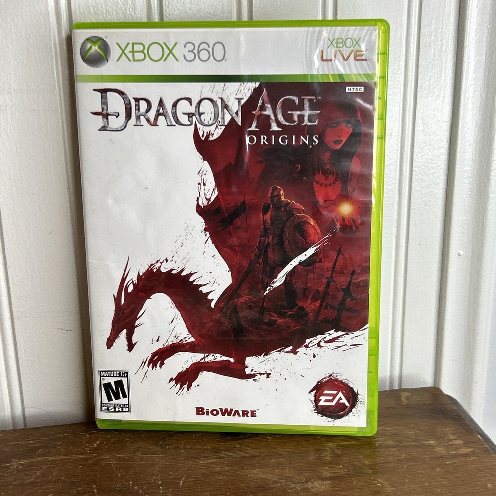 Dragon Age: Origins (Microsoft Xbox 360, 2009) - Complete w Manual CIB Tested