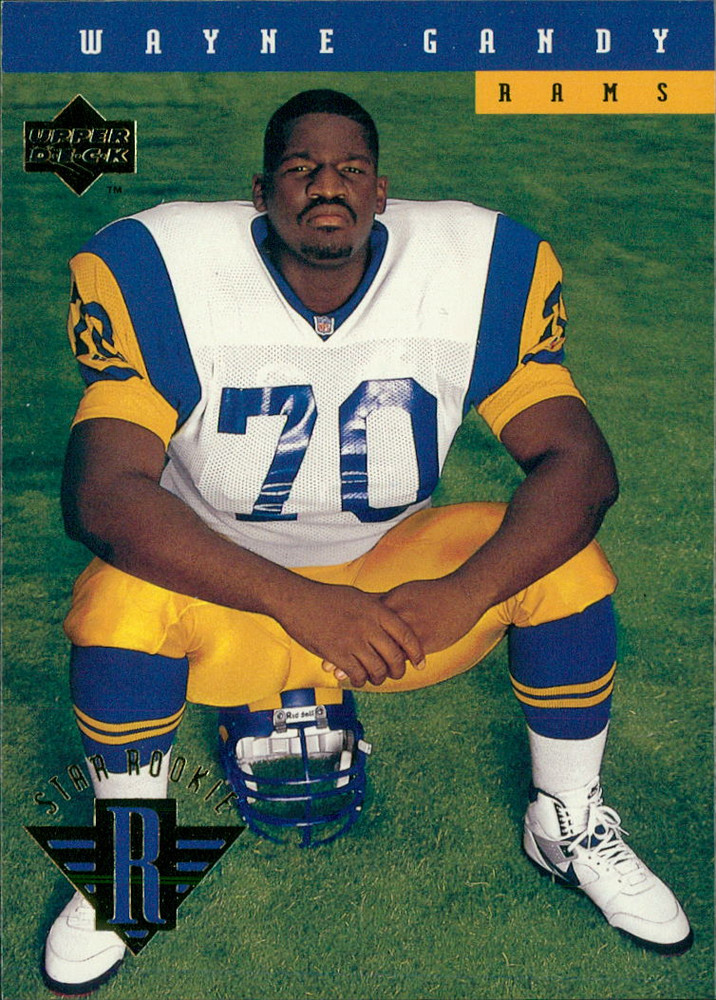 1994 Upper Deck - Star Rookie Wayne Gandy #21 (RC)