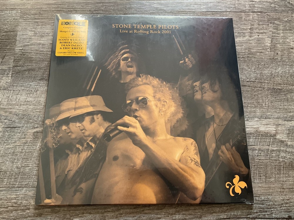 Stone Temple Pilots - Live At Rolling Rock 2001 Vinyl 2LP RSD - Yellow - NEW