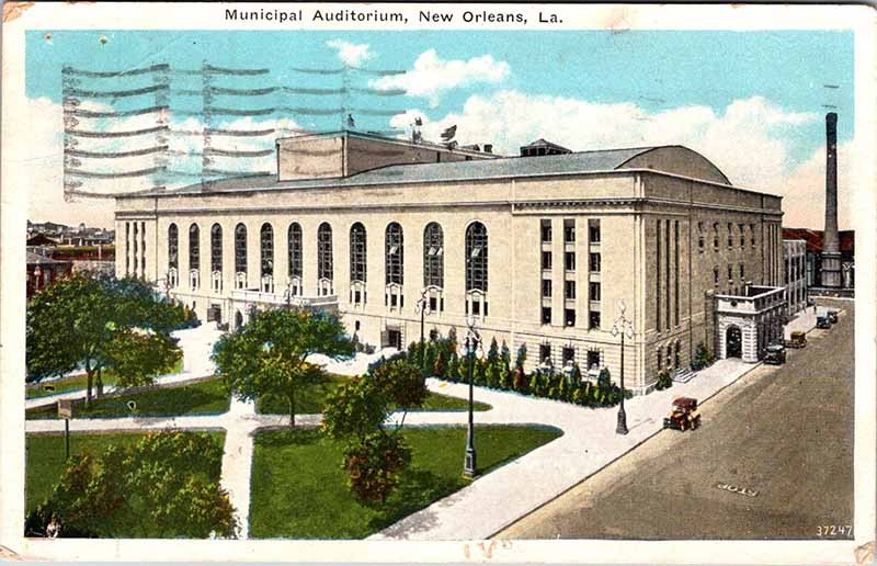 Postcard ARENA SCENE New Orleans Louisiana LA a/01 AL8018
