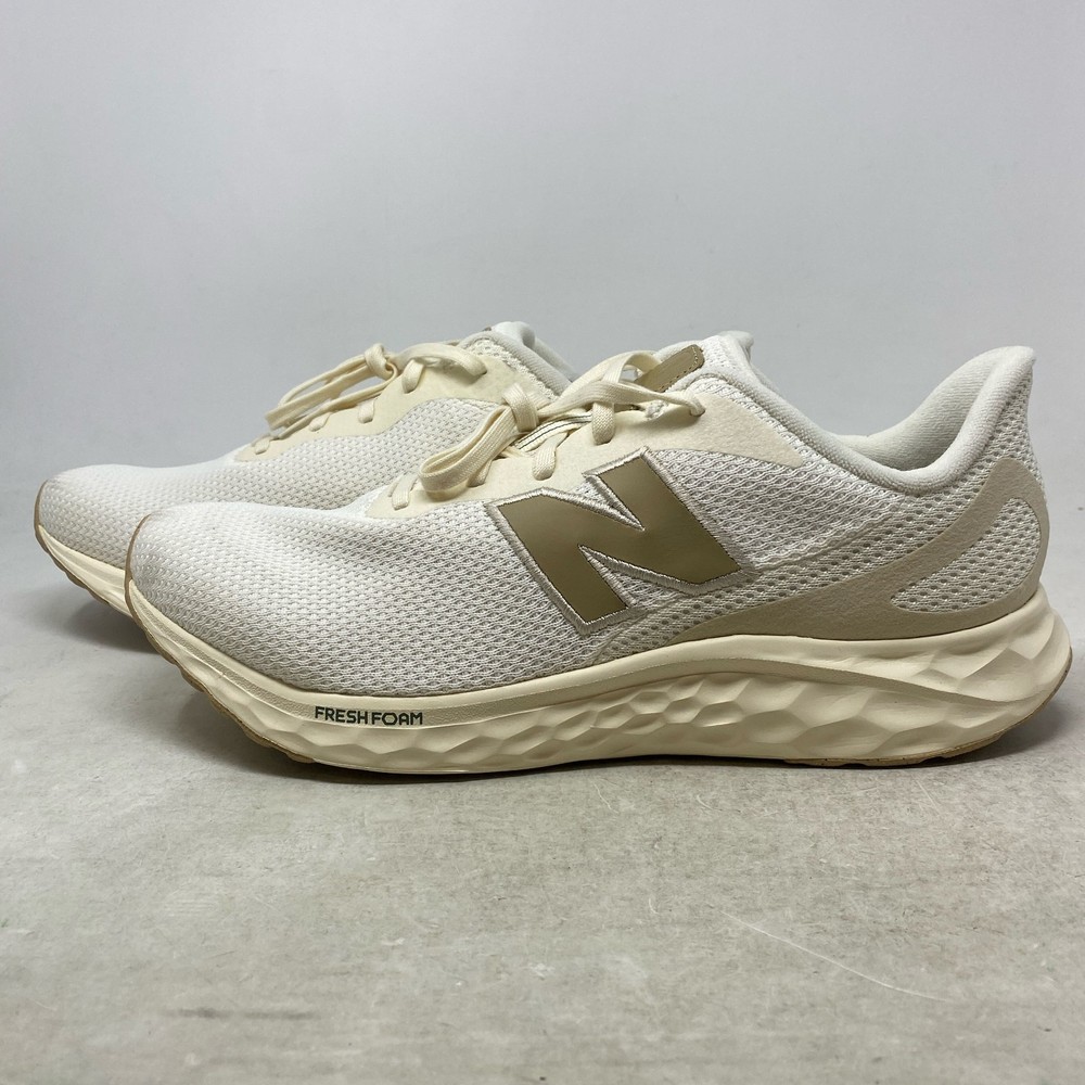 New Balance Men’s Fresh Foam Arishi v4 Running Shoe - Angora/Incense - 12 W (2E)