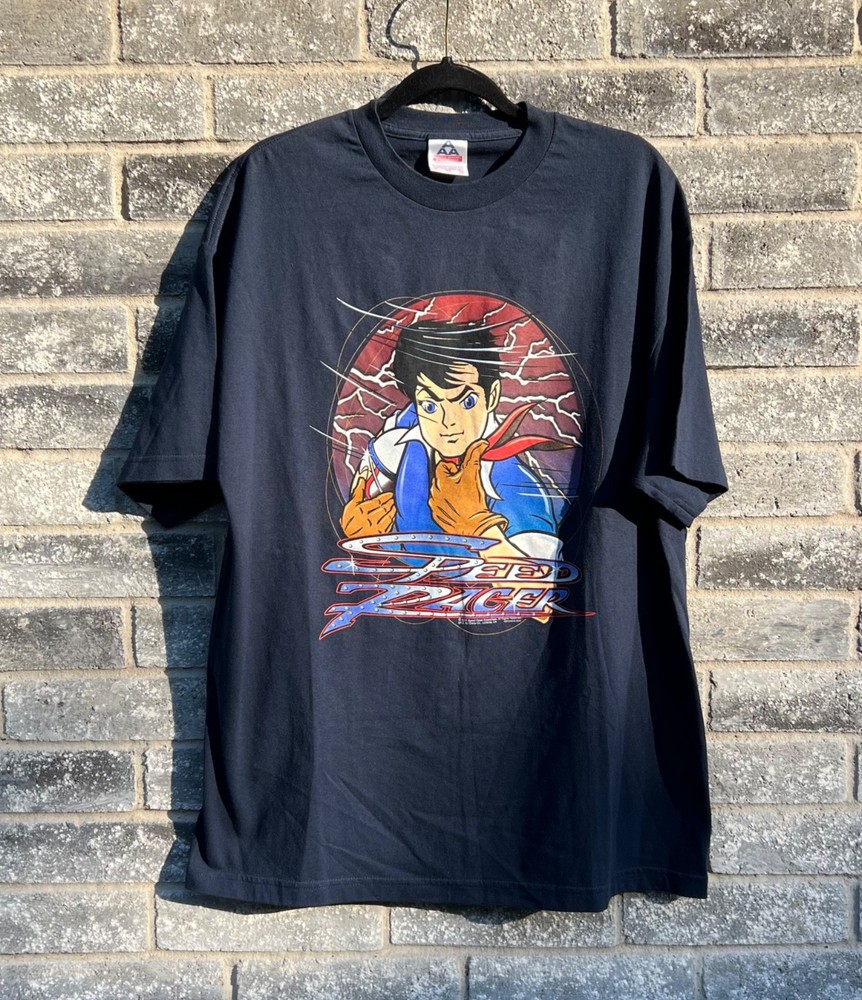 Vintage Speed Racer T Shirt 2001 XL 90s Y2K Made In USA