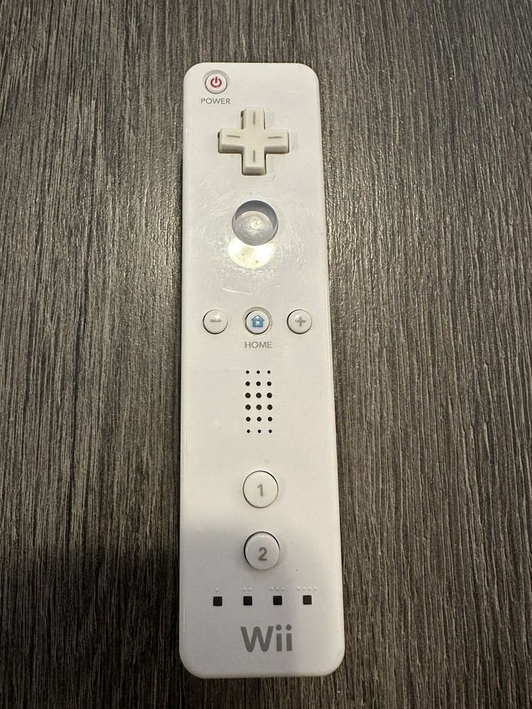 Nintendo RVL-003 Wii Remote Control - White Missing Cover