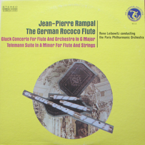 Jean-Pierre Rampal : Christoph Willibald Gluck / Georg Philipp Telemann -- René