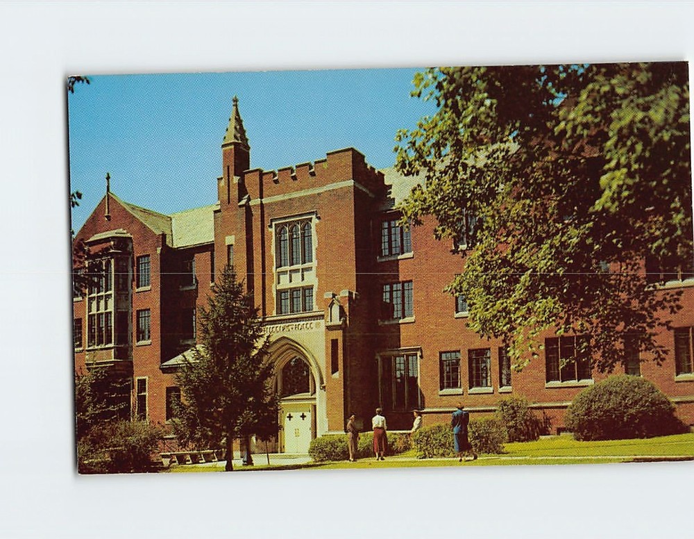 Postcard Phillips Hall Bethany College Bethany West Virginia USA