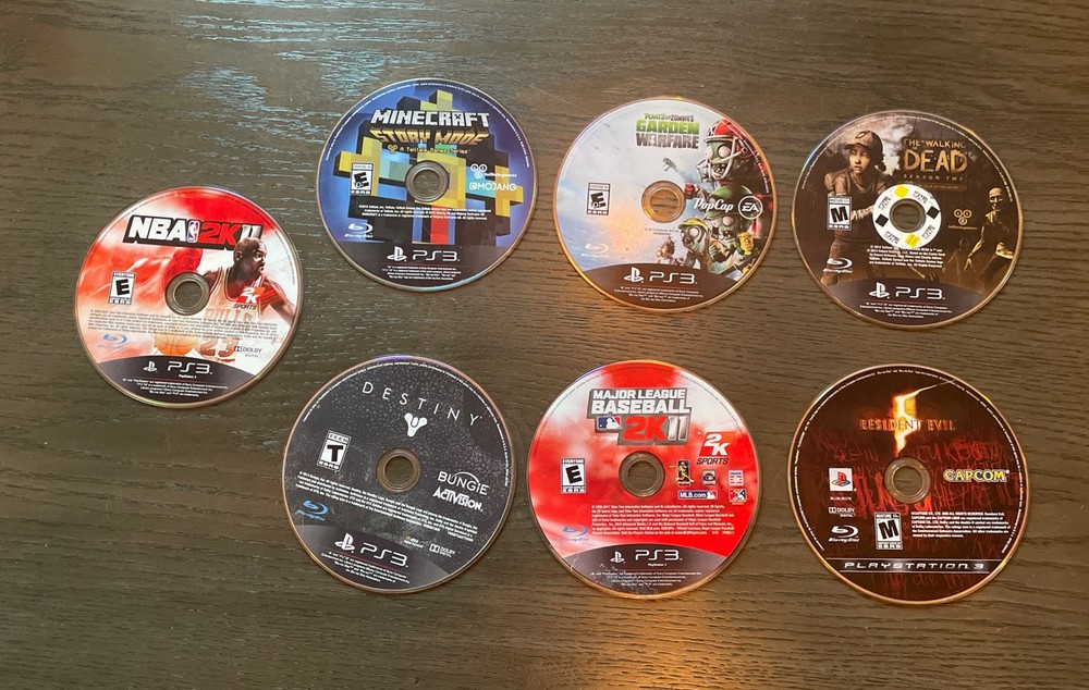 PS3 Games Lot X 6 Games Loose No Cases