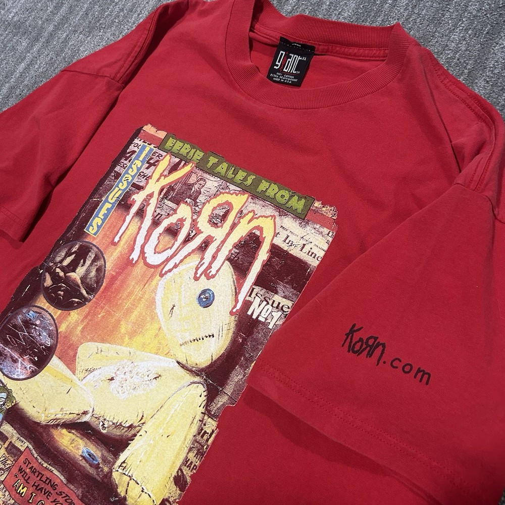 Vintage Giant Korn Issues Band Tee - Size XL