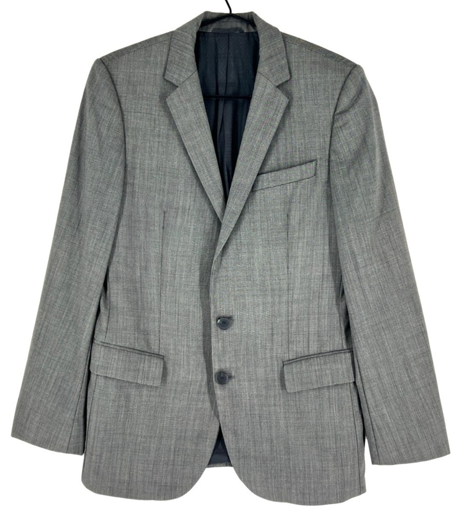 Hugo Boss Men Amaro/Heise Wool Blazer Jacket Size EU:46 US:36R