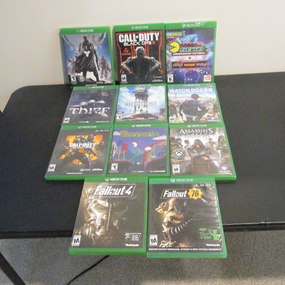 Lot of 11 XBOX ONE Games with Cases.