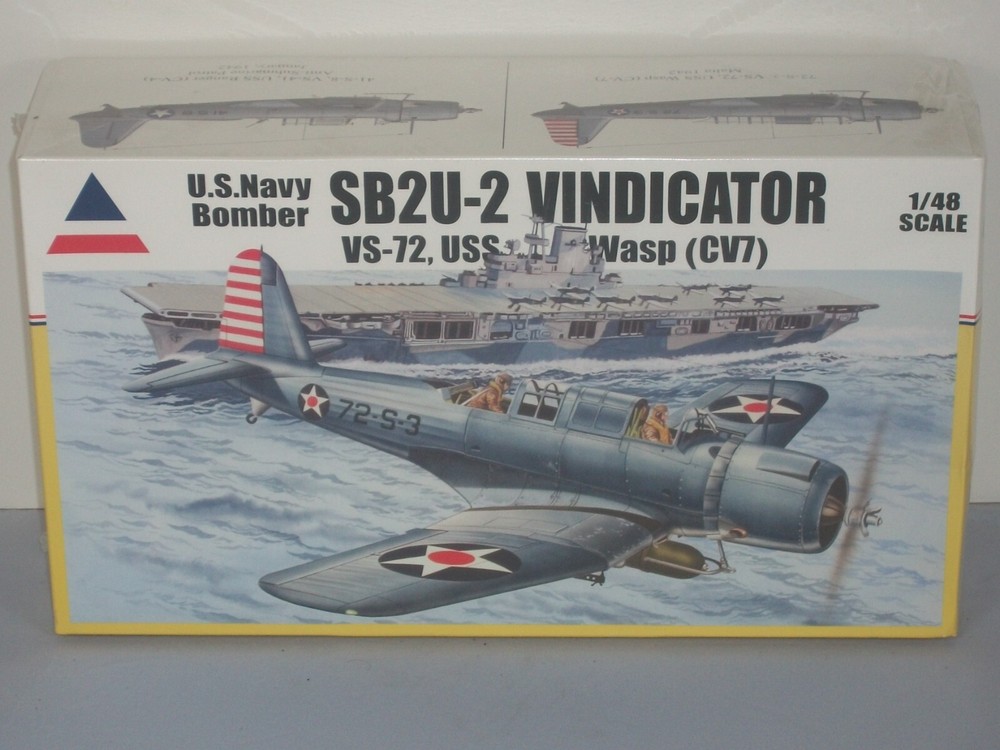 Accurate Miniatures 1/48 Scale SB2U-2 Vindicator - Factory Sealed-image