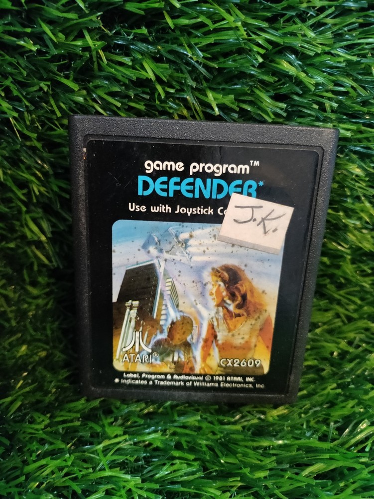 Defender ATARI 2600 Game Cartridge Tested Works