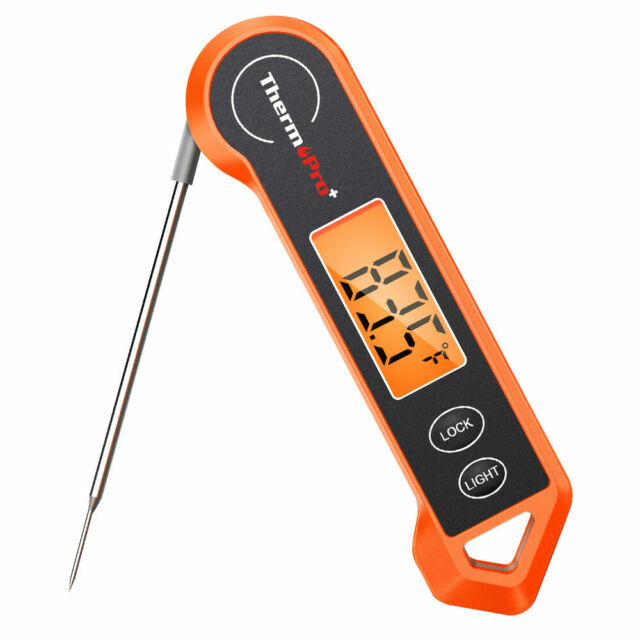 ThermoPro TP-19H Digital Read Meat Cooking Thermometer for BBQ Grill -...