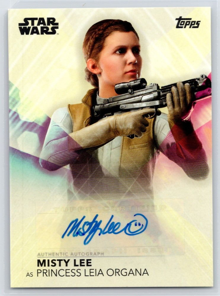 PRINCESS LEIA ORGANA 2020 Women of Star Wars Auto Autograph #A-ML