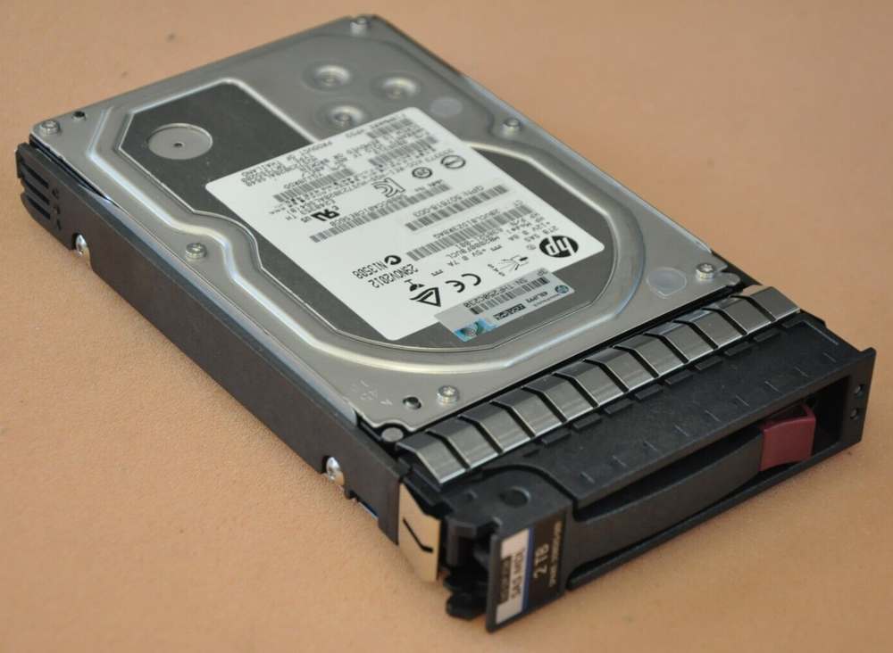 HP 2TB 6Gbps 7200RPM SAS 3.5in LFF Hot Plug HDD 507616-B21 508010-001