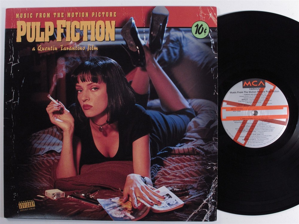 PULP FICTION OST Various Artists MCA-11103 LP VG+ 1st pressing c