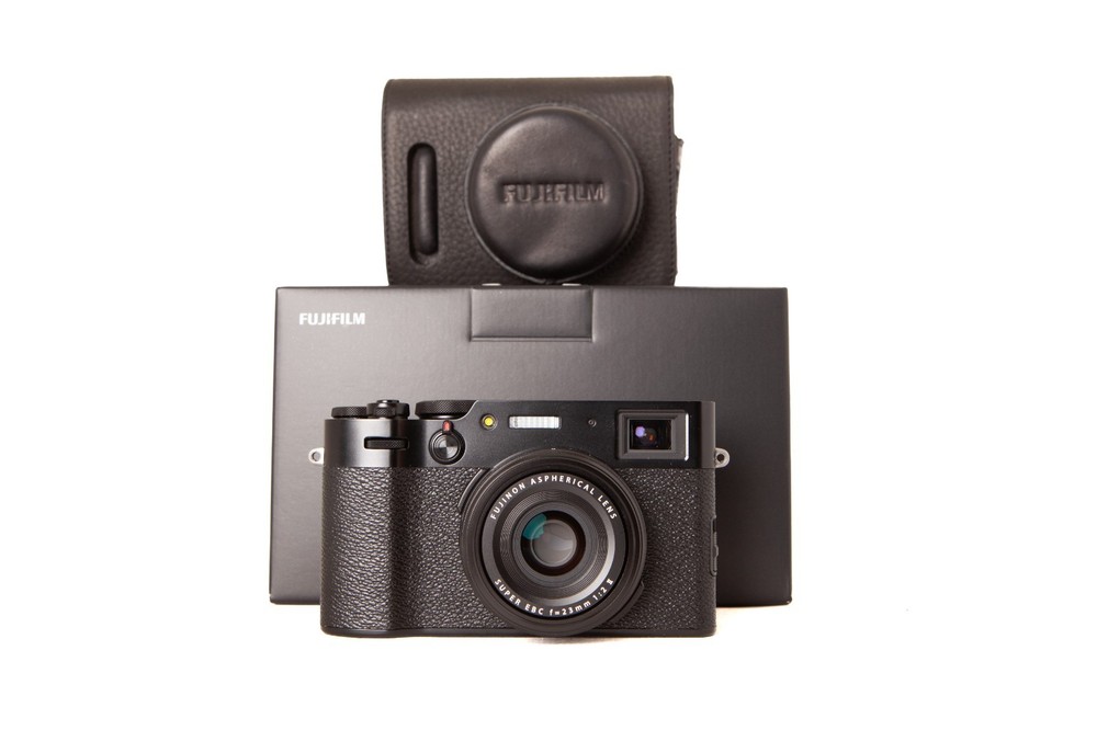 Fujifilm X100V 26.1 MP Digital Camera With Case - Black (Shutter Count: 0)