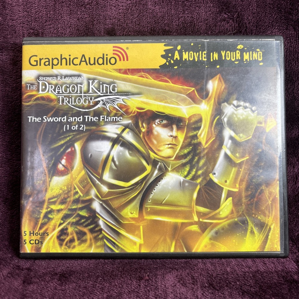 Dragon King Trilogy- The Sword And The Flame( 1 of 2) Graphic Audio CD Audiobook