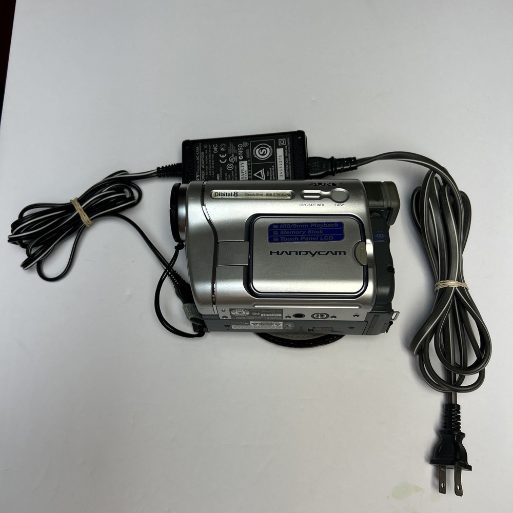 Sony Handycam DCR-TRV460 Digital-8 Camcorder with Power Cord