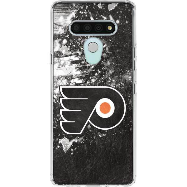 NHL Philadelphia Flyers LG Stylo 6 Clear Case - Philadelphia Flyers Frozen
