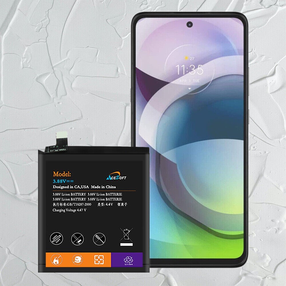 Boosting AceSoft 5100mAh Replacement MK50 Battery for Motorola One 5G Ace XT2113-image