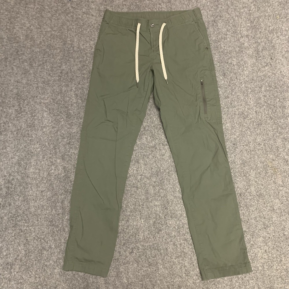 Vuori Mens Small ? Ripstop DuraTerra Slim Fit Outdoor Climber Pant V412 Green