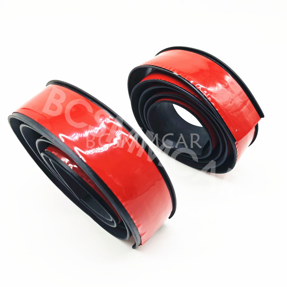 Car Fender Flare Extension Wheel Eyebrow Moulding Trim EPDM Rubber Arch Strip