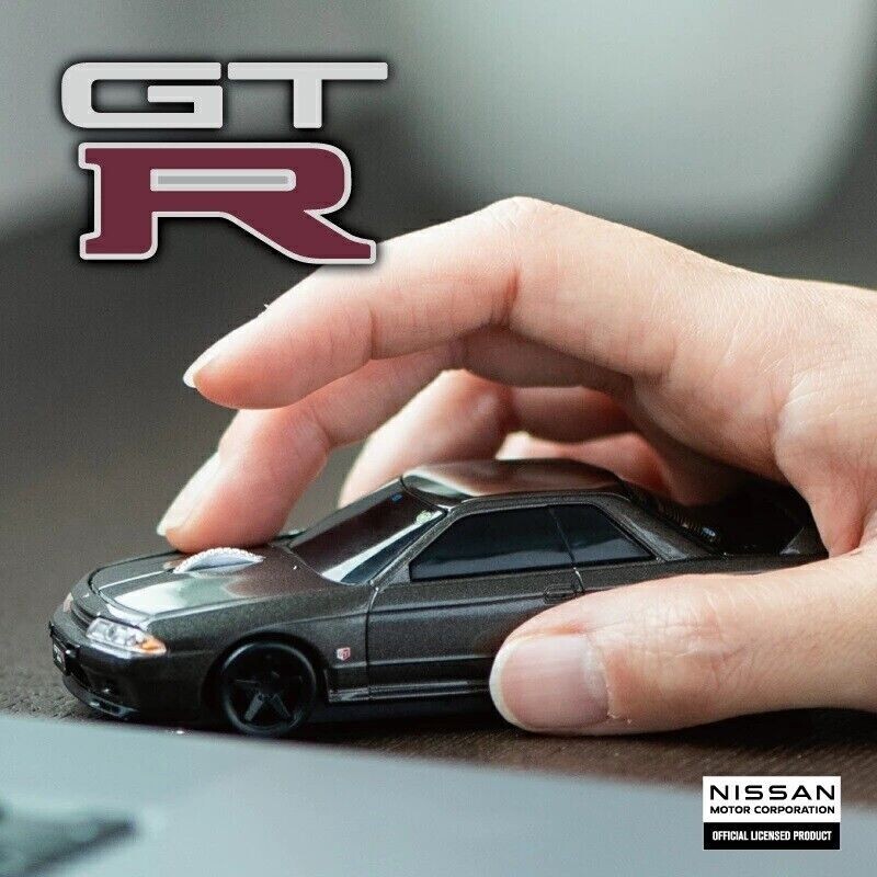 Nissan Skyline GT-R BNR32 Wireless Bluetooth 5.1 Mouse - New from Japan