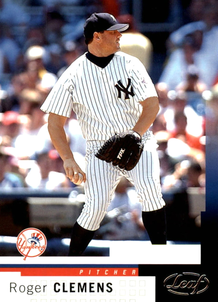 2004 Leaf #63 Roger Clemens New York Yankees