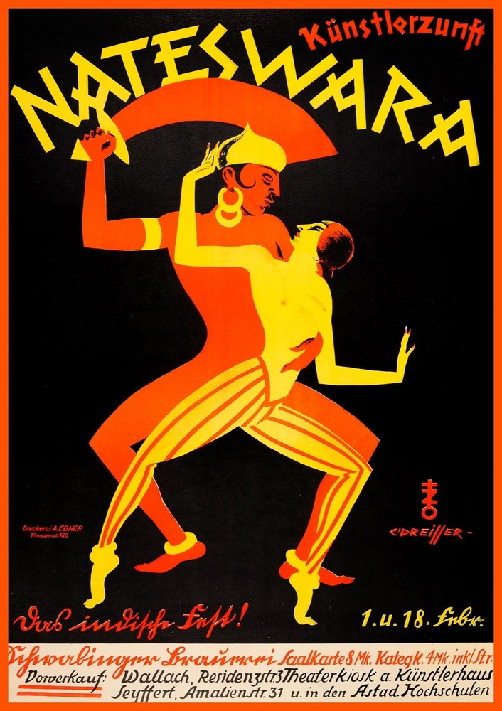 Decor POSTER.Home room bedroom.Interior design.Nateswara Shiva.Bollywood.7069