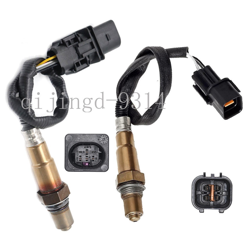 2Pcs Upper+Lower Oxygen Sensor For 2011-2014 Hyundai Elantra 1.8L Only fit Calif
