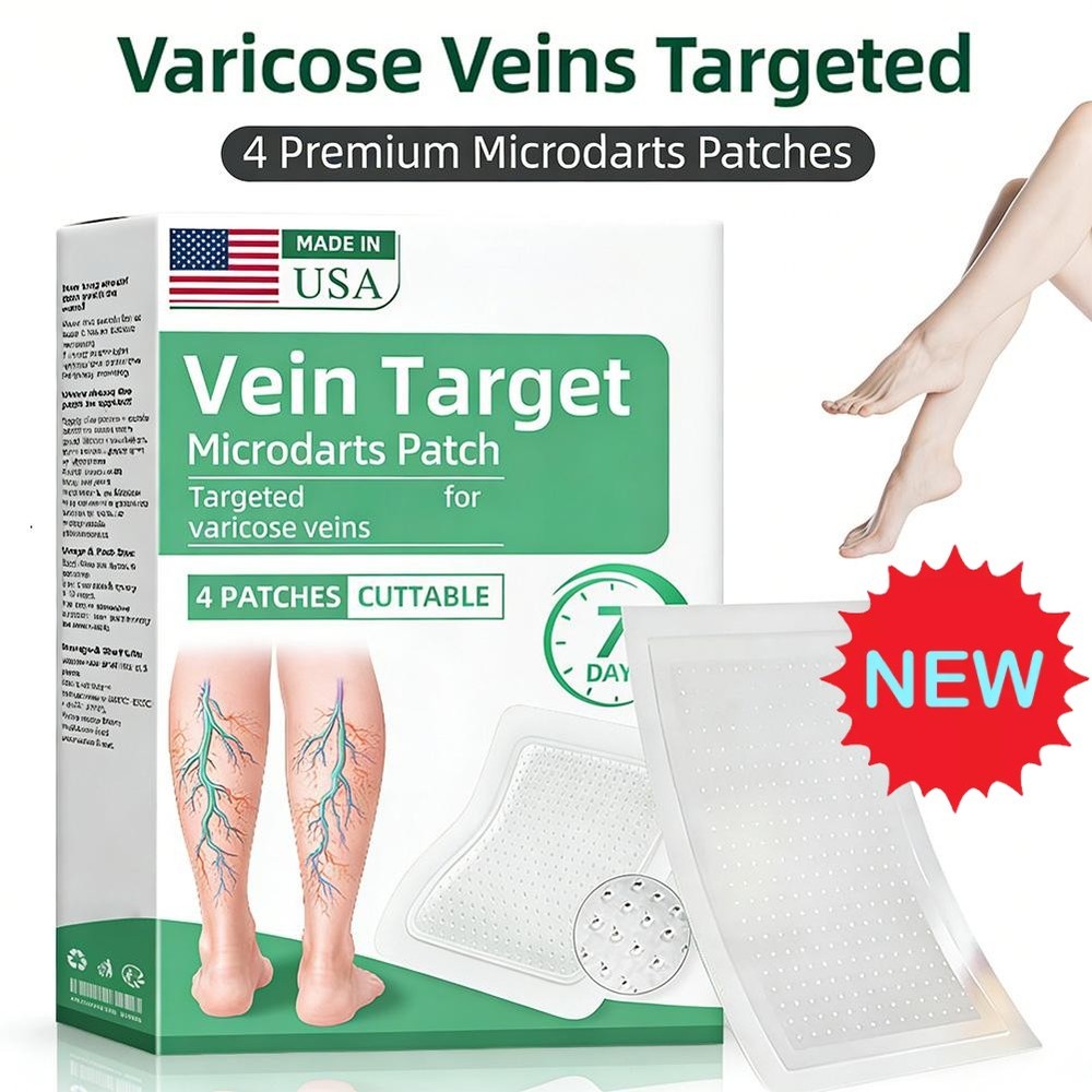 Vein Target Microdarts Patch, Professional Varicose Veins Treatment for Legs