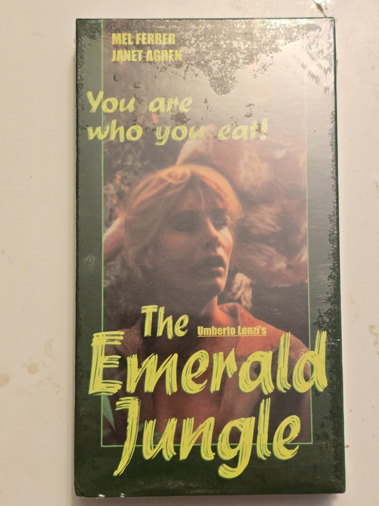 The Emerald Jungle Eaten Alive VHS SEALED 1999 Substance Umberto Lenzi Horror
