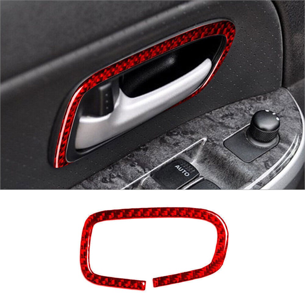 Suzuki Grand Vitara Red Carbon Fiber Driver Side Door Handle Cover