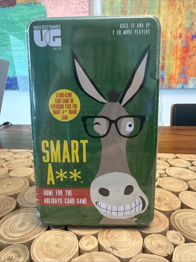 Smart Ass Holiday Christmas Trivia Card Game Expansion or Stand Alone Game #9076