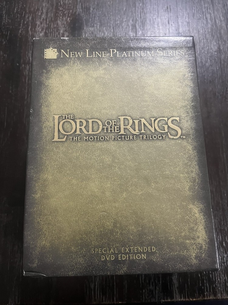 Lord of the Rings: The Motion Picture Trilogy DVD Platinum 12-Disc Set Extended