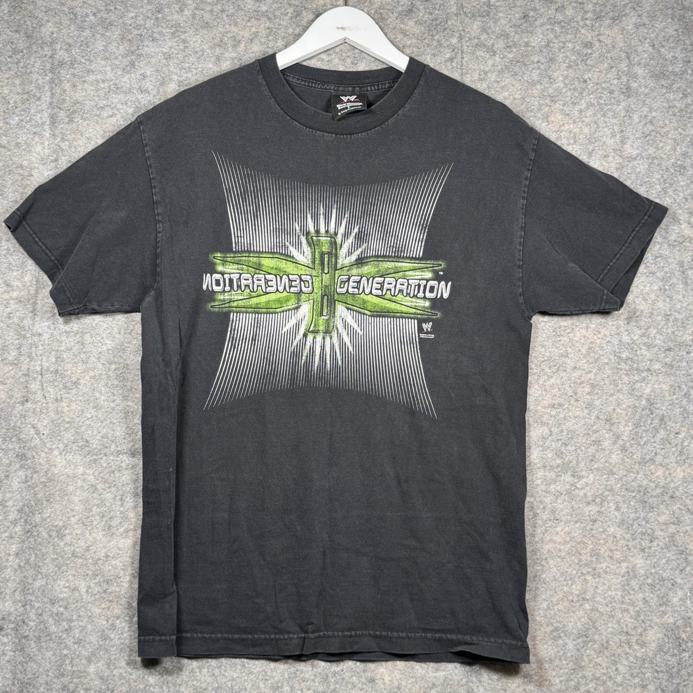 Vintage Y2K Degeneration X WWF Suck It T Shirt Mens Size L 21x30 Wrestling WWE