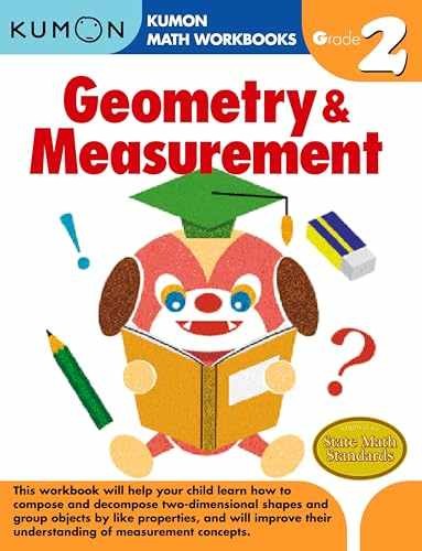 Kumon Grade 2 Geometry & - Paperback, by Kumon Publishing; Kumon - Acceptable n