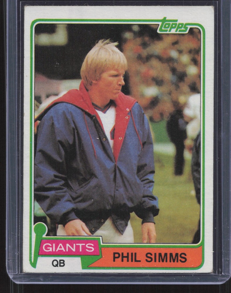 1981 Topps #55 Phil Simms
