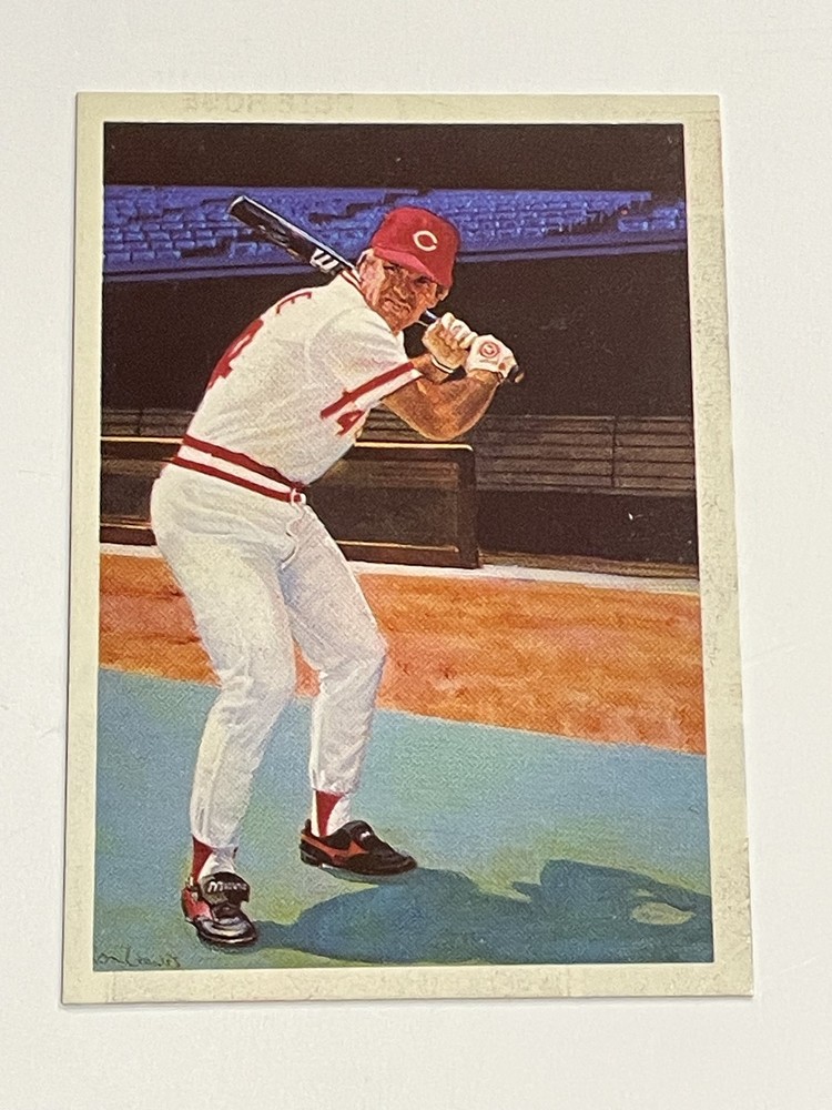 1985 Renata Galasso Pete Rose Baseball #101 - Pete Rose - Cincinnati Reds