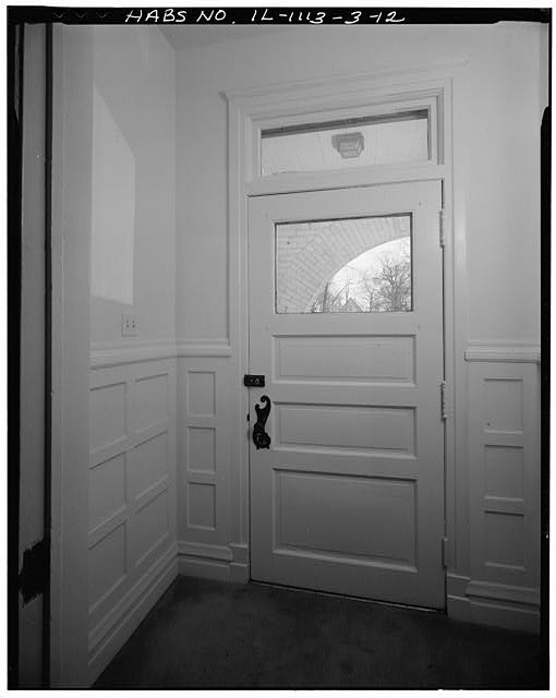Fort Sheridan,Captains' Quarters,149 Logan Loop,Lake Forest,Illinois,IL,HABS,12