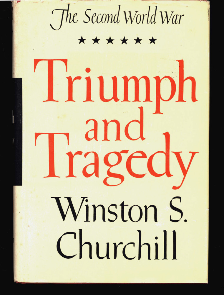 Winston Churchill The Second World War Vol 6 Triumph & Tragedy 1953 Bomc Hc/Dj