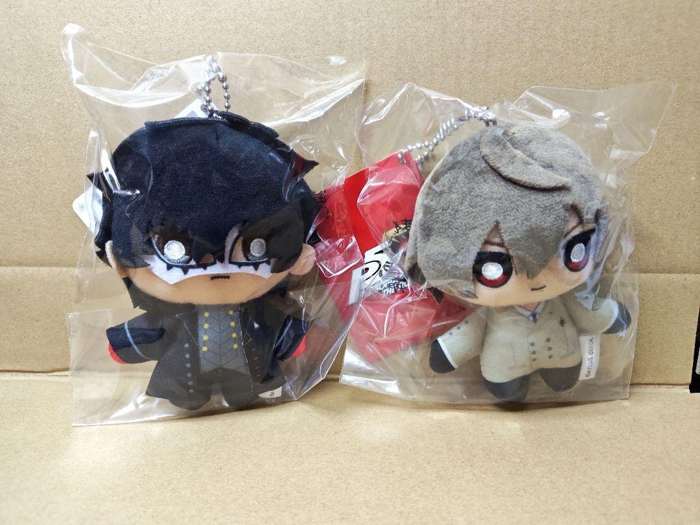 P5R Persona 5 Stuffed Key Chain Joker Goro Akechi