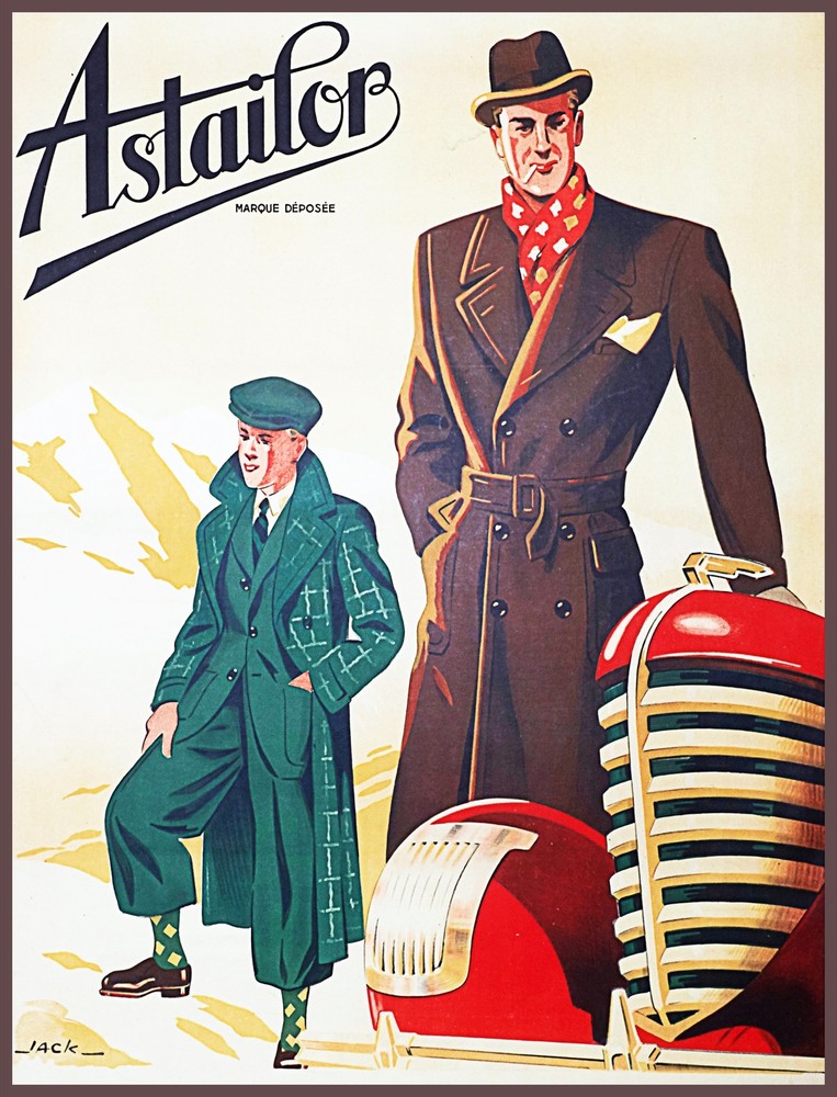 Decor POSTER.Home room bedroom art.Interior Design.Astailor Men Fashion.7040