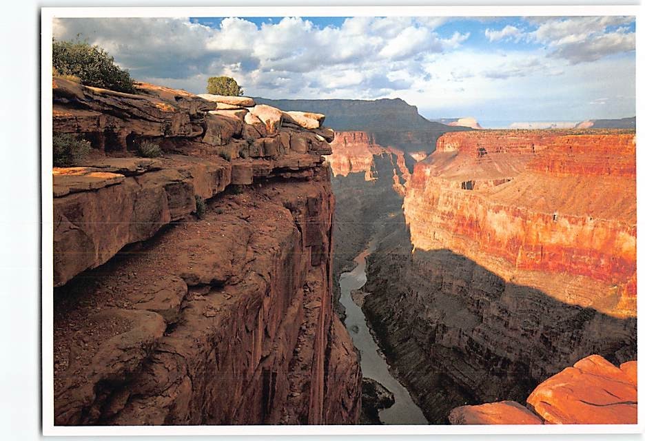 Postcard Toroweep Overlook Grand Canyon National Park Arizona USA