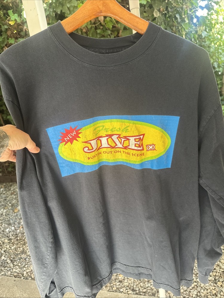 1990’s Fresh Jive - Bustin Out On The Scene Long Sleeve Tee Shirt Vintage XL