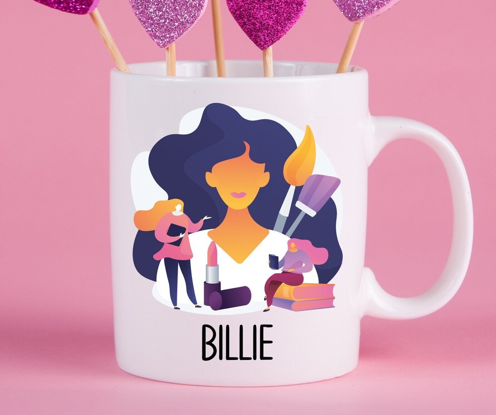 Personalized Makeup Artist Mug Makeup Artist Gift Best Makeup Artist Mug Gift