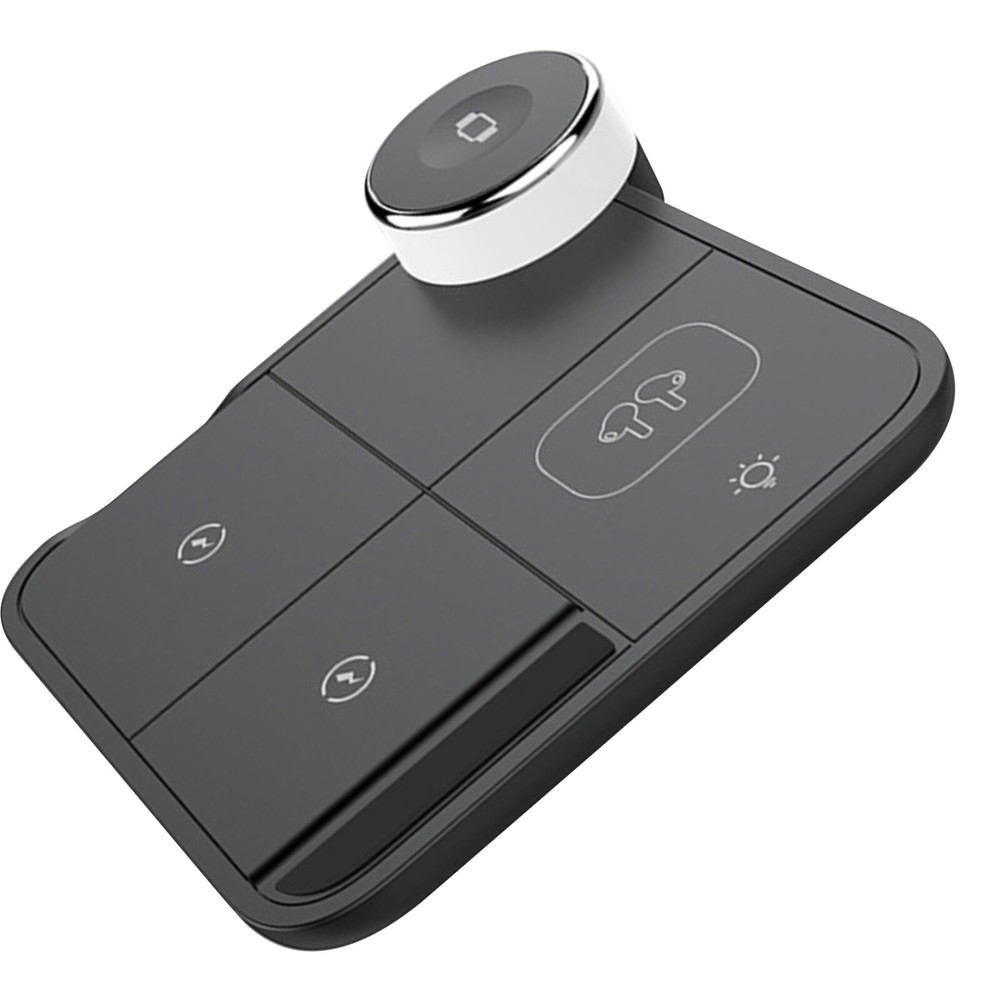 3 in1 Fast Wireless Charger Charging Station For iPhone Watch Bluetooth Earphone