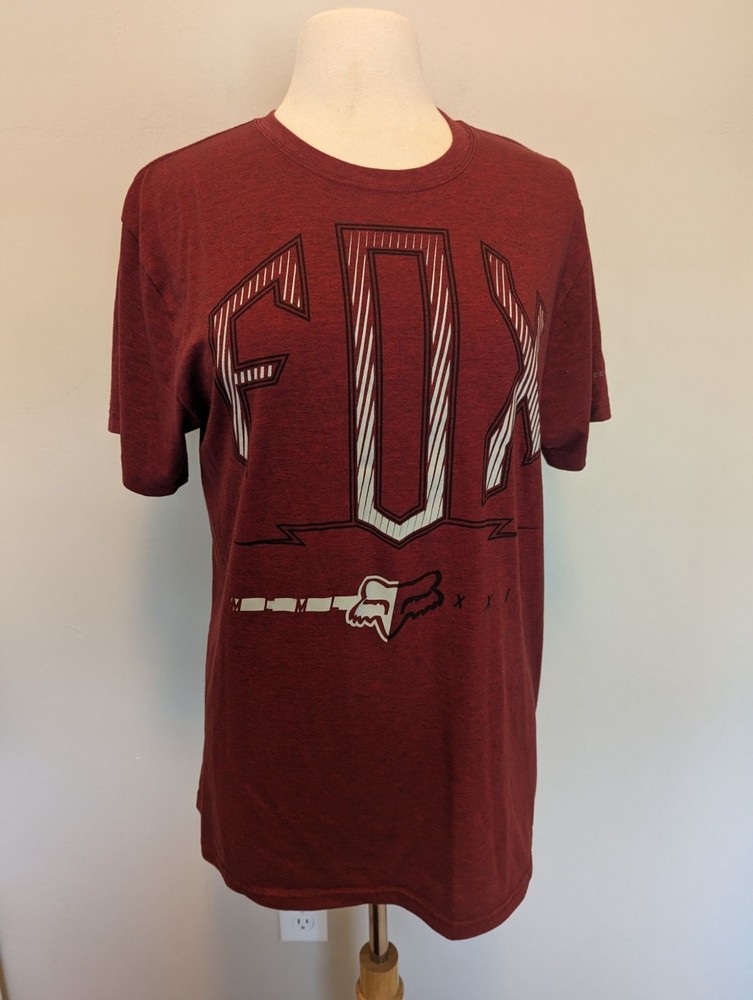 Fox Racing Men's Active Tech Medium T-Shirt logo, graphic