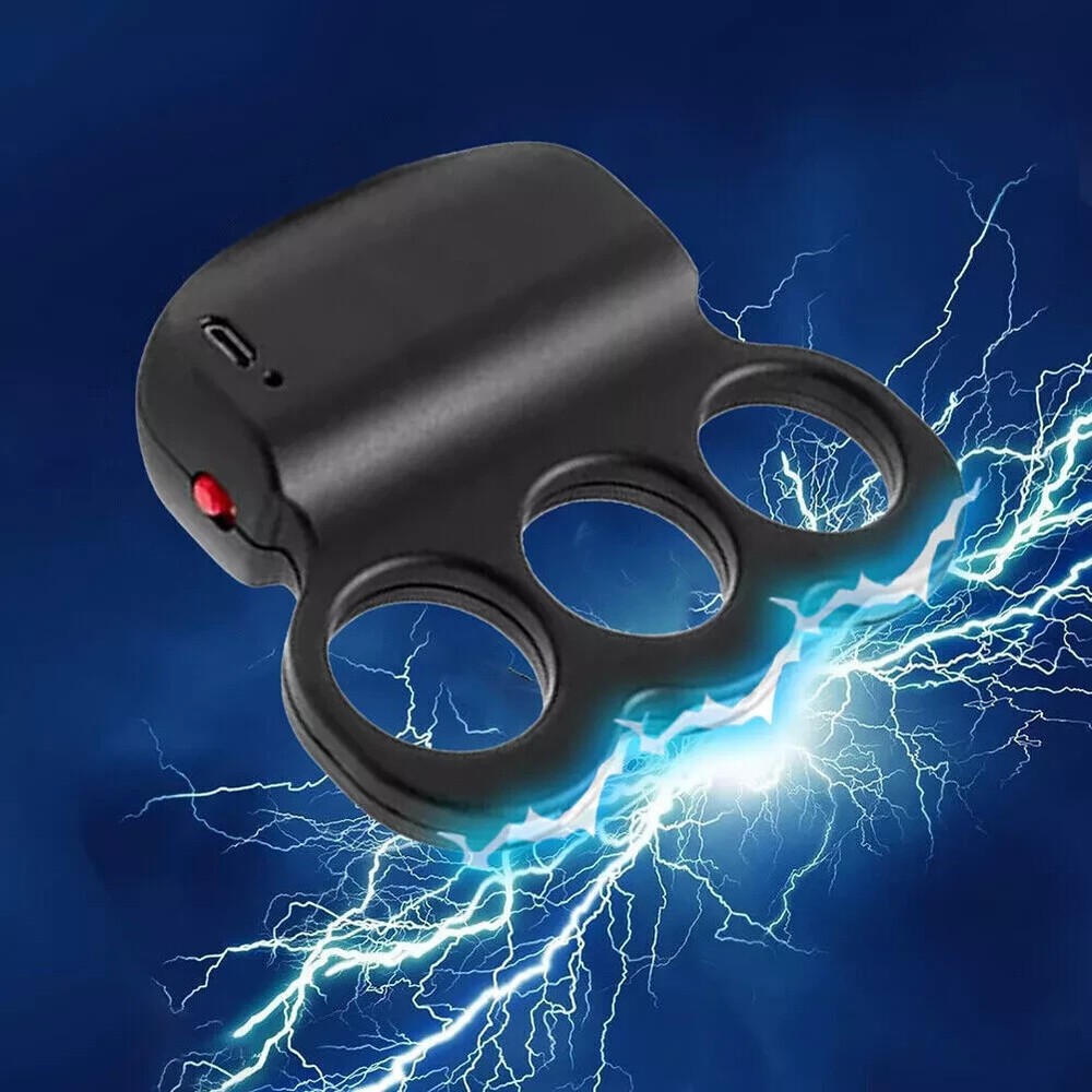 Anti Körper Schlüsselanhänger USB Elektroschocker Rechargeable Self protection